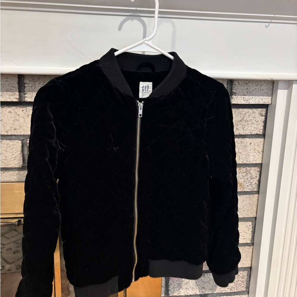 GAP Kids Black Quilted Jacket